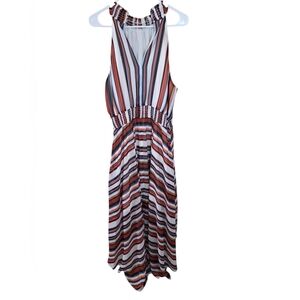 EST 1946 Striped Sleeveless Maxi Dress. Junior Miss Sized XL.